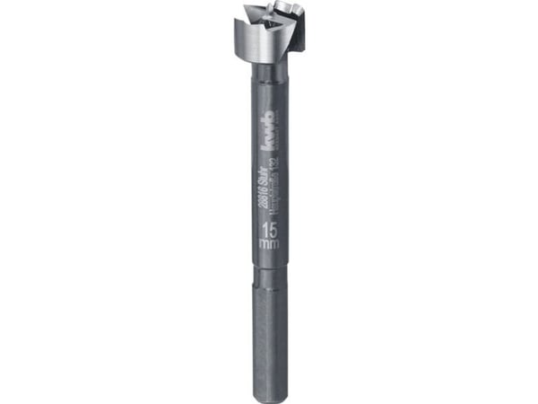 kwb 706315, Porakone, Keskitysporanterä, 1,5 cm, Kovapuu, MDF, Pehmopuu, Blisteri, 1 kpl