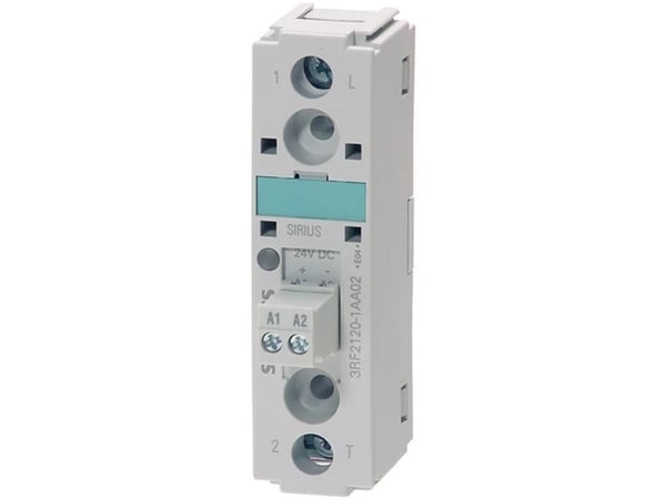 Siemens Semiconductor -rele 3RF21201AA02 20 A Kytkentäjännite (max.): 230 V/AC Kytkentä nollajännitteellä 1 kpl 1 kpl
