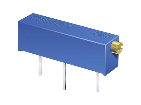 Bourns 3006P-1-102LF cermet-trimmer lineær 0,75 W 1 kO 5400 °, 1 stk