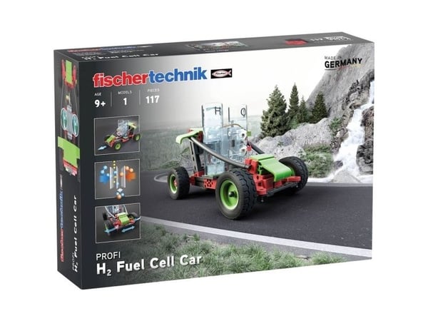 fischertechnik H2 Fuel Cell Car, Byggesett, 9 år, 117 stykker