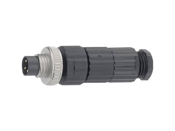 Hirschmann 933 407-100-1 Musta ELST 4008 V malli suora 1 kpl