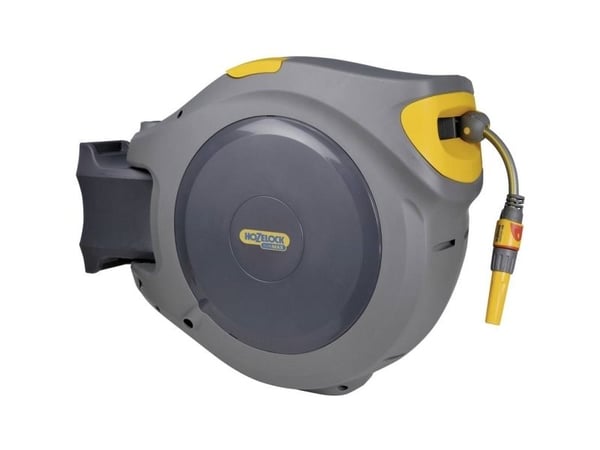 Hozelock 2597 0000, Vegg-montert Hjul, Automatisk, Funksjonell, Grå, PVC, Vegg-montert
