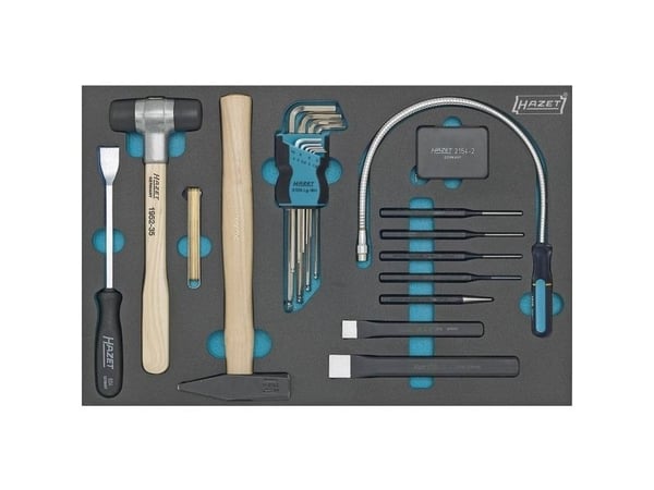 HAZET 163-60/22, 3,32 kg, 342 mm, 519 mm, 22 verktøy