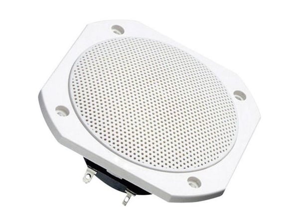 Visaton VS-FRS10WP/8W, 25 W, 50 W, 8 O, 90 - 19000 Hz, Hvit, 115 mm
