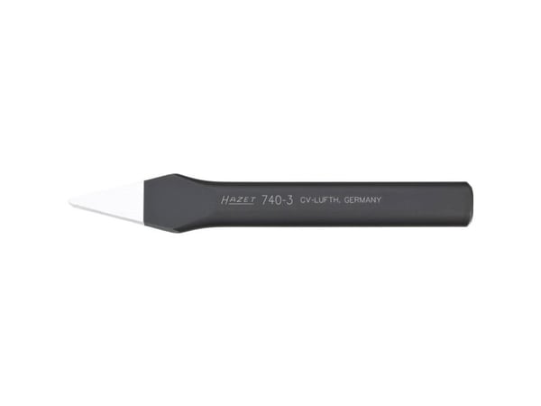 HAZET 740-3, Kaldmeisel, Flat meisel, Metall, 15 cm, 6 mm, 158 g