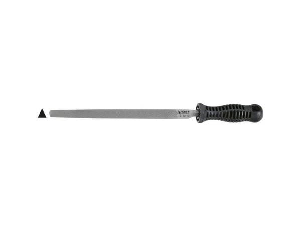 HAZET 2123-10, Fil, Flate mapper, 1. kutt, Plastikk, Svart, 331 g