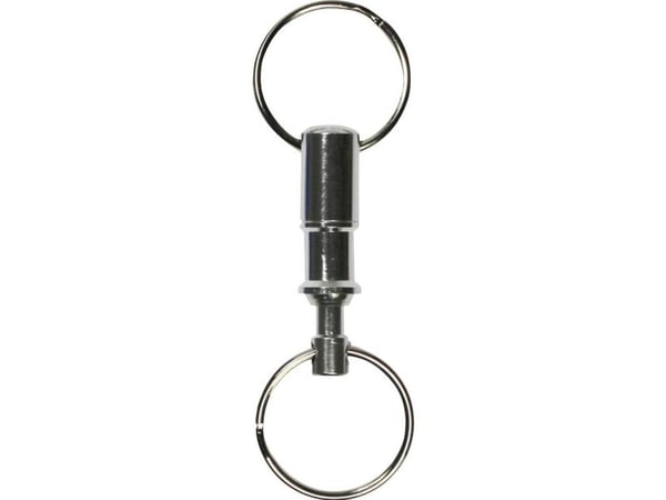 BASI 0006-0545, Nøkkelring, Sølv, Aluminium, Rund, Unisex, 115 g