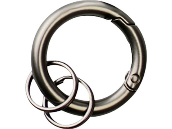Basi Avaimenperä 0006-0156 4026434178845 Harmaa (matta), Musta 10 kpl 10 kpl 10 kpl