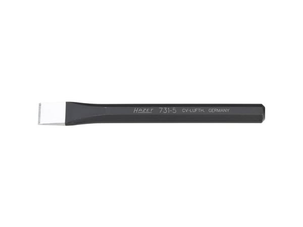 HAZET 731-2, Kaldmeisel, Flat meisel, Metall, 12,5 cm, 1,1 cm, 72 g