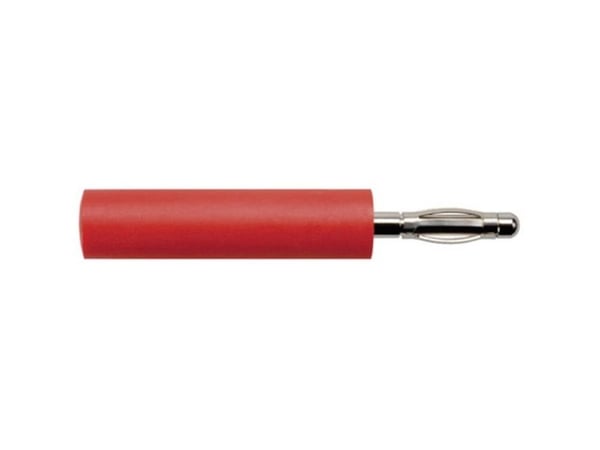 Schützinger buntkontakt/sett kontakt 2 mm – sokkel 4 mm rød, 20–40S / RT, 1 stk (A 20–40S / RT)