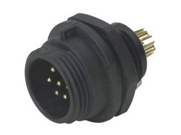 Weipu SP1312 / P 9 rundkontakt, innbygging totalt antall poler: 9 serie (rundkontakt): SP13, 1 stk