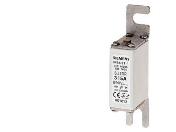 Siemens 3NE87171 Sikringsindsats Sikringsstørrelse = 0 50 A 690 V 1 stk