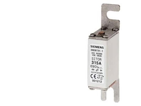 Siemens 3NE87181 Sikringsindsats Sikringsstørrelse = 0 63 A 690 V 1 stk