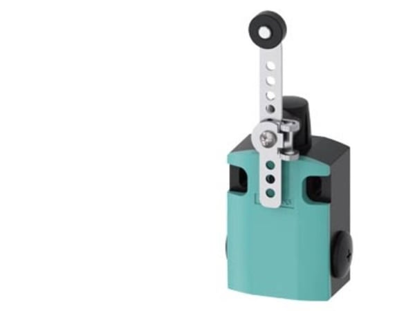 Siemens 3SE51220CH60 3SE5122-0CH60 Asentokytkin 6 A Kääntövipu, metallivipu, muovirulla IP66, IP67 1 kpl, metalli, IP66, IP67, 56 mm, 166,5 mm, 77,...