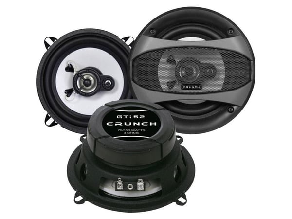 Crunch GTI-52 2-veis koaksial innbyggingshøyttaler 150 W (1 par)