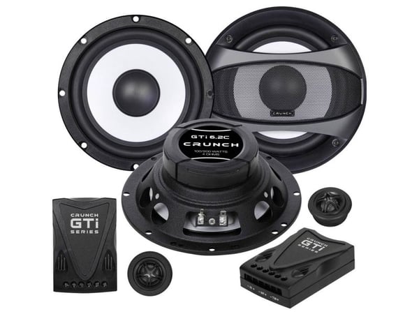 Crunch GTi6.2C, 2-veis, 200 W, 100 W, 4 O, Polypropylen, 5,7 cm
