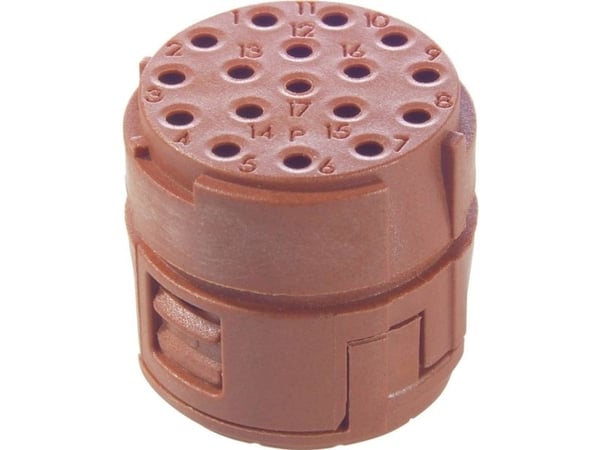 Lapp EPIC SIGNAL M23, Rett, Hunkjønn, 50 V, 7 A, Brun, Metall
