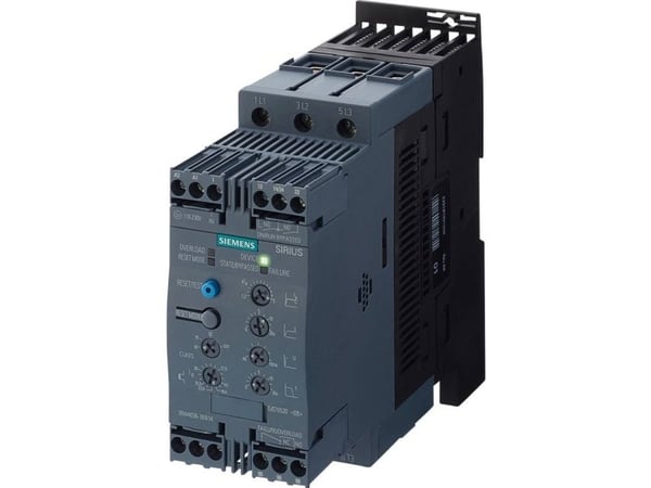 Siemens 3RW4038-1BB05 3RW40381BB05 Pehmokäynnistysyksikkö Moottorin nimellisvirta 400 V:lla 37 kW 600 V Nimellisvirta 72 A