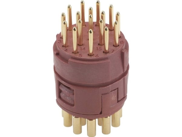 Lapp EPIC SIGNAL M23, Rett, Hankjønn/hunkjønn, 50 V, 7 A, Brun, Metall