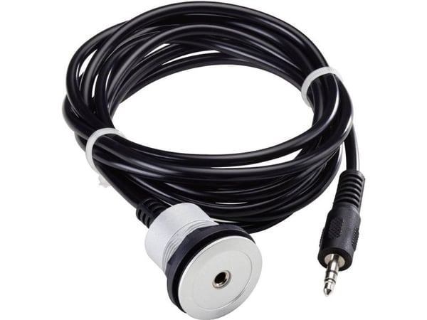 Schlegel Jack Audio liitäntäkaapeli [1x Jack 3.5 mm - 1x Jack 3.5 mm] 2.00 m Musta
