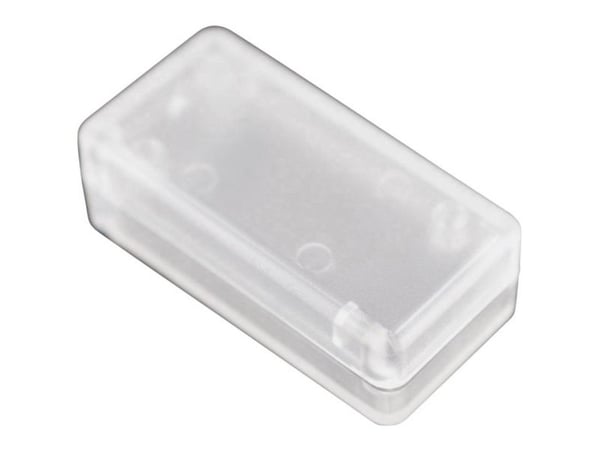 Hammond Electronics 1551BCLR universalkabinett 15 x 25 x 50 ABS hvit (transparent) 1 stk