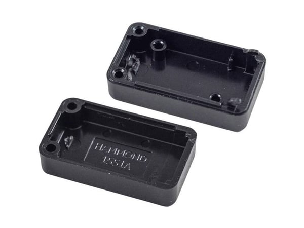 Hammond Electronics 1551ABK Universalkabinet 15 x 20 x 35 ABS Lajittele 1 kpl 1 kpl