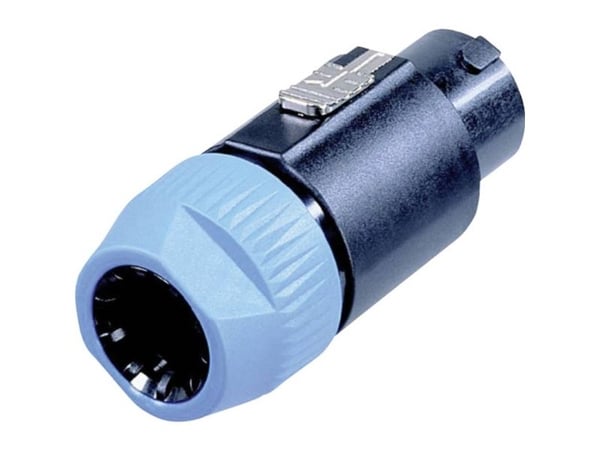 Neutrik NTR-NL8FC, Svart, Blå, Messing, Polyamid, Sinkstål, UL,CSA, UL 94 HB, IEC 68-2-20, 35,4 mm, 85 mm, 35,4 mm