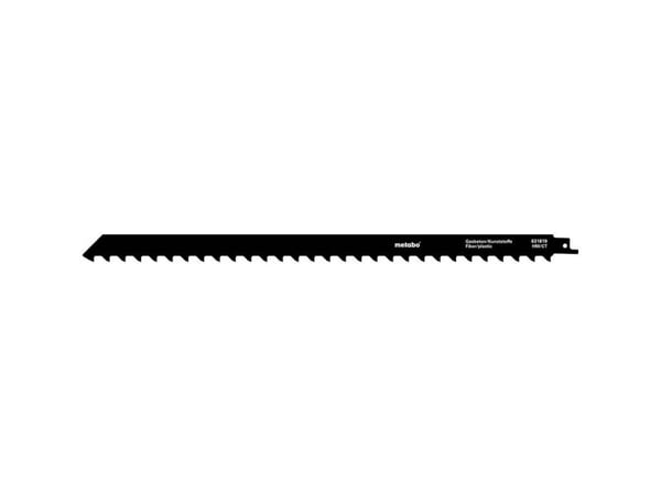 Metabo 631819000, Sabelsagblad, Gips, Karbid, Sort, Hvit, 1,27 cm, 1,5 mm