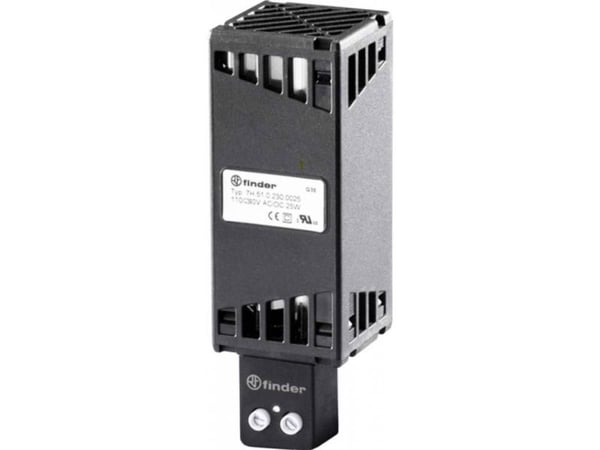 Finder 7H.51.0.230.0050, Ruuvi, Musta, Alumiini, CE, 110 - 230 V, 50 W