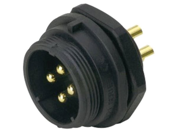 Weipu SP2112 / P rundstift, innfelt, 7-polet, serie SP21 (rundstiftforbindelse) 1 stk