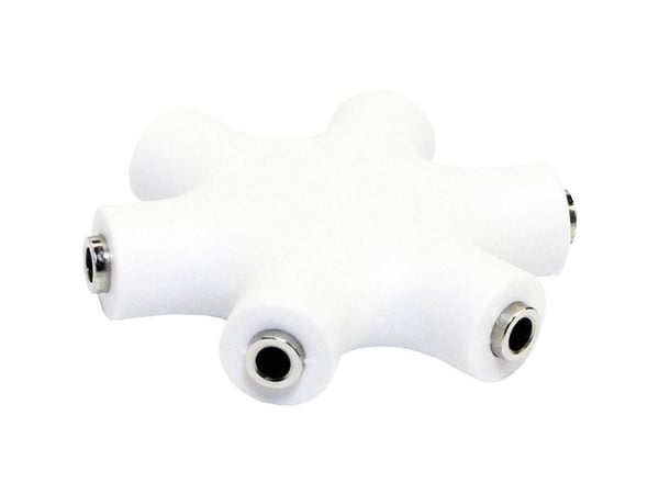 LogiLink LogiStar - Ljudsplitter - mini-phone stereo 3.5 mm hona till mini-phone stereo 3.5 mm hona - 20 cm