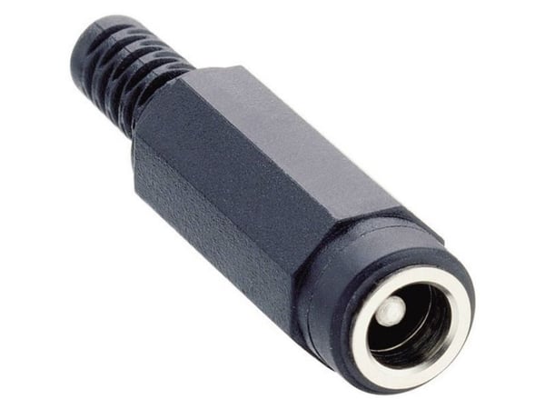 Lumberg NEK/J 210, DC naaras, lajittelu, polyamidi, polyeteeni, Nikkeli, 12 V, 0,5 A