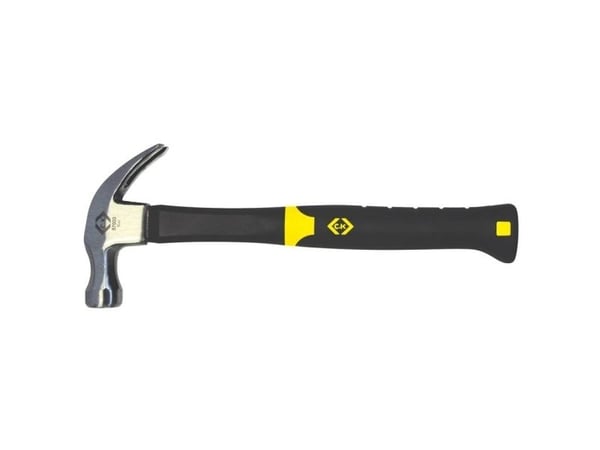 C.K. 357003 Claw Hammer - Vibration Proof With Fiberlass Handle 454g