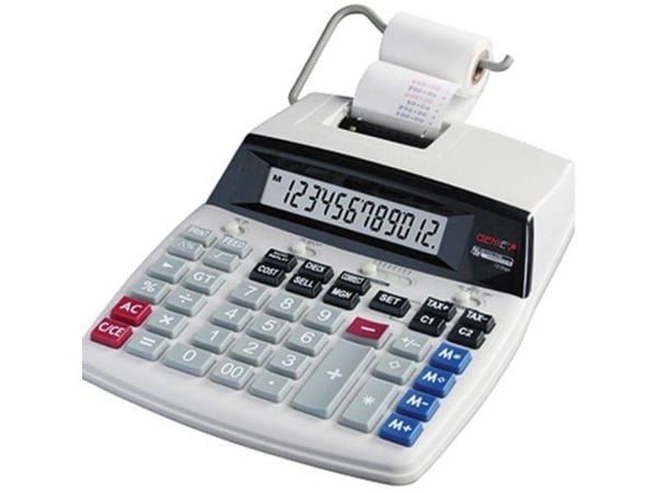 GENIE D69 PLUS - Utskriftsberäknare - LCD - solcellspanel