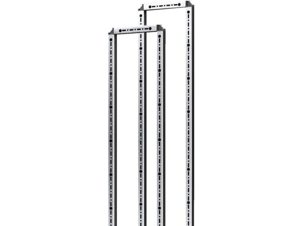 Rittal 5501.210, Dørramme, Hvit, Stål, TS IT, TS, SE, 2 stykker, 6,7 kg
