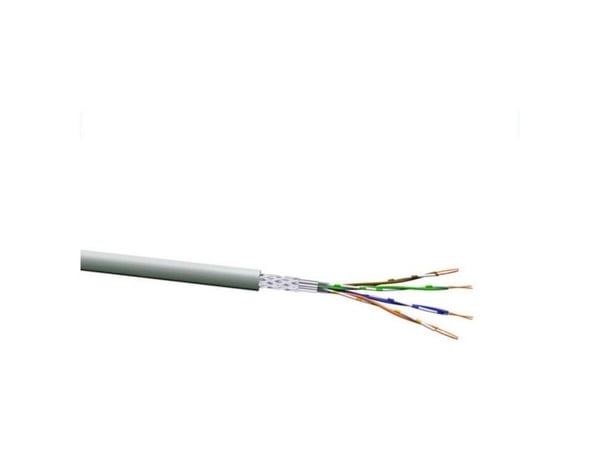 VOKA Kabelwerk 10307500 verkkokaapeli CAT 5e SF/UTP 4 x 2 x 0,205 mm² Harmaa 500 m