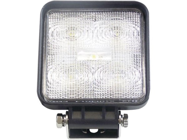 Berger & Schröter arbeidslys 12 V, 24 V, 5x3 W, 1150 lm, nærfeltbelysning (B x H x D) 110 x 110 x 41 mm, 900 lm, 6000 K