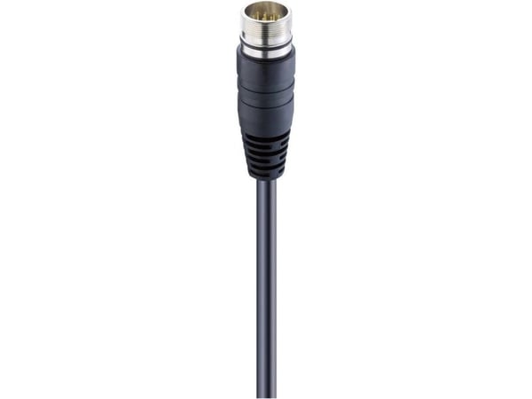 Lumberg Automation 21076 Anturi, toimilaitteen liitin, M23 Liitin, suora 1,00 m Napaluku (RJ): 12 1 kpl 1 kpl