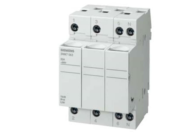 Siemens 3NW7363 Cylindersikringskontakt 20 A 400 V/AC 1 stk