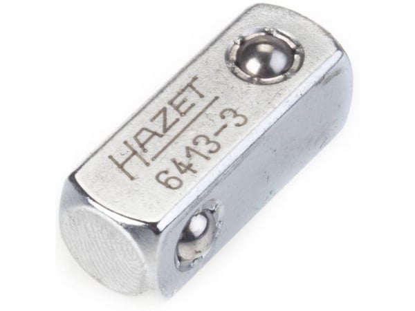 HAZET 6413-3, Enkel enhet, Forlengelsesstang, Krom, 10 mm, 25 mm, 17 g