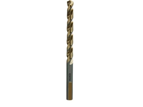 RUKO spiralbor 5 mm HSSE-Co 5 – samlet lengde 86 mm DIN 338 (1 stk.)