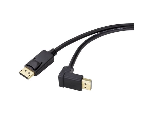 Renkforce SP-9163732, 1,5 m, DisplayPort, DisplayPort, Hankjønn, Hankjønn, 3840 x 2160 piksler