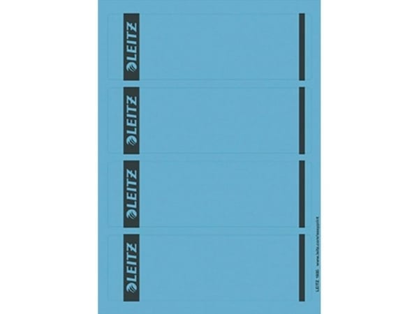 Leitz 16852035, Sininen, Suorakulmio, Rengaskansio, Paperi, 80 g/m², 4 kpl