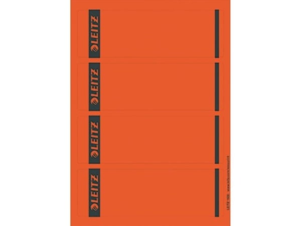 Leitz 16852025, Punainen, Suorakulmio, Rengaskansio, Paperi, 80 g/m², 4 kpl