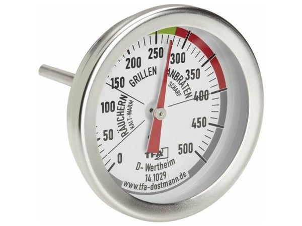 TFA-Dostmann 14.1029, Termometer, Rustfritt stål, Rustfritt stål, 67 mm, 5,2 cm, 37 g