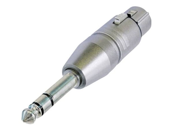 Neutrik NTR-NA3FP, 1/4", XLR, Hopea