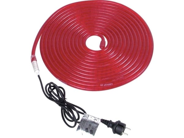 Eurolite 50506043, Universale lysstriper, Inne/Ute, Gjennomsiktig, IP44, Rød, 180 ampuller