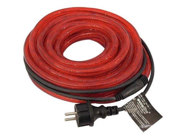 EUROLITE RUBBERLIGHT RL1-230V rød 9 m (50506040)