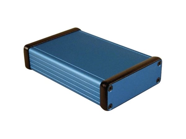 Hammond Electronics 1455J1201BU universalkabinett 120 x 78 x 27 aluminium blå 1 stk