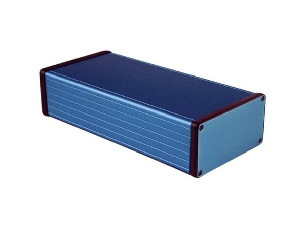 Hammond Electronics 1455N2201BU Yleiskotelo 220 x 103 x 53 Alumiini Sininen 1 kpl 1kpl